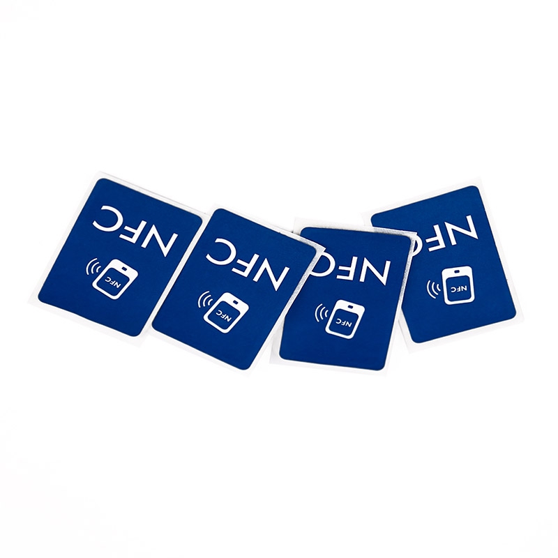 Mifare DESFire 4K Square Printable Label Stickers with Customizable Chip Size and Printing