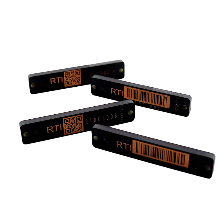 Custom RFID PCB Pallet Tag with Printable Surface and Laser Coding