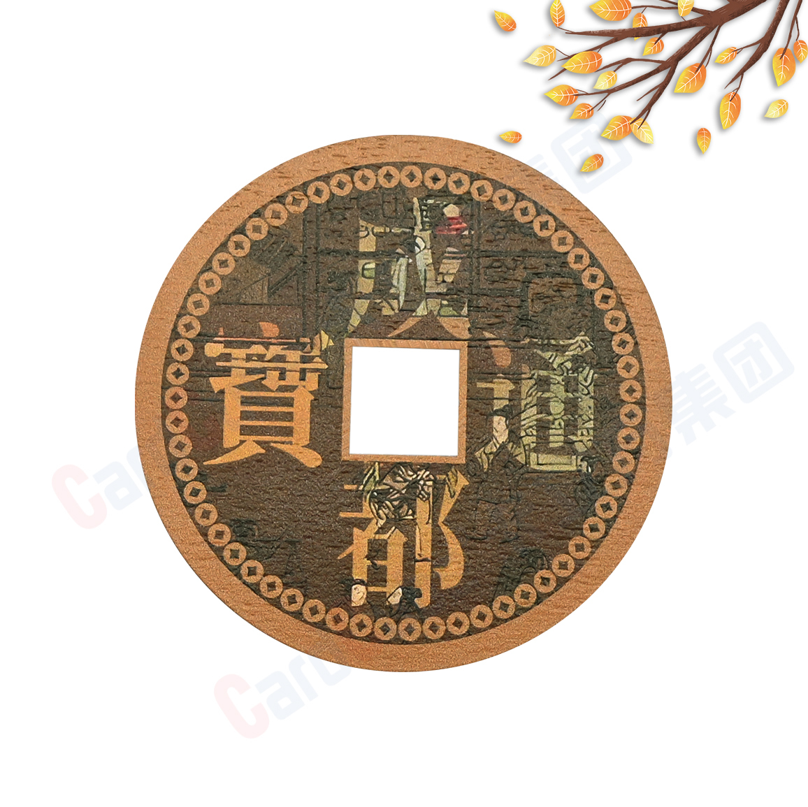Premium Wood RFID Hotel Key Cards - Compatible with Tongbao & Major Lock Systems