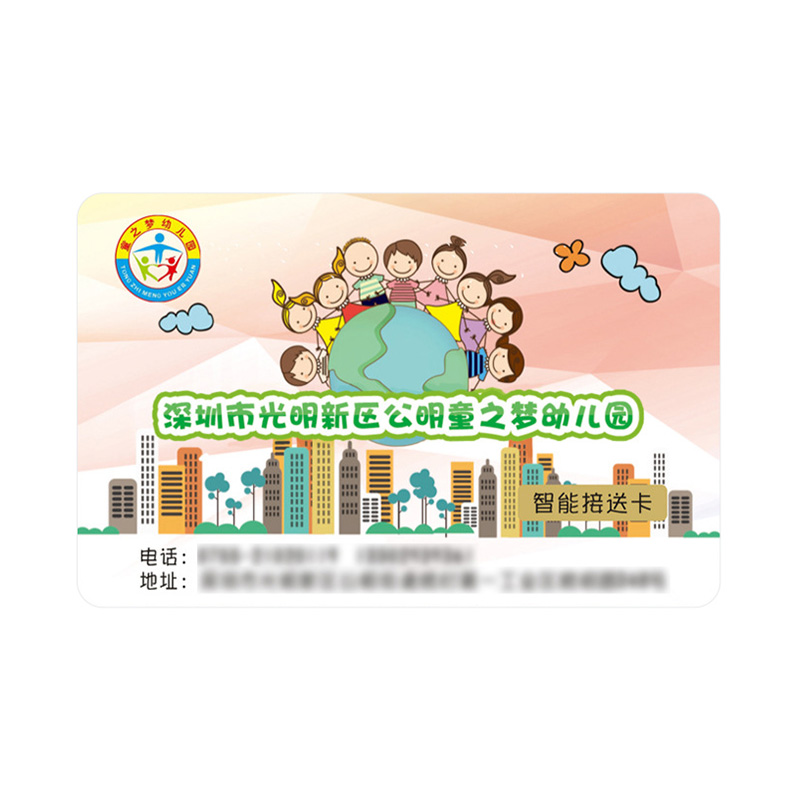 IC Smart Campus Access Control Card for Schools and Kindergartens | Custom Manufacturer